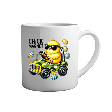 Tassen mit Sprüchen Chick magnet weiße Keramik Tasse
