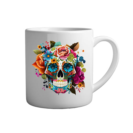 Tassen mit Sprüchen Skull weiße Keramik Tasse