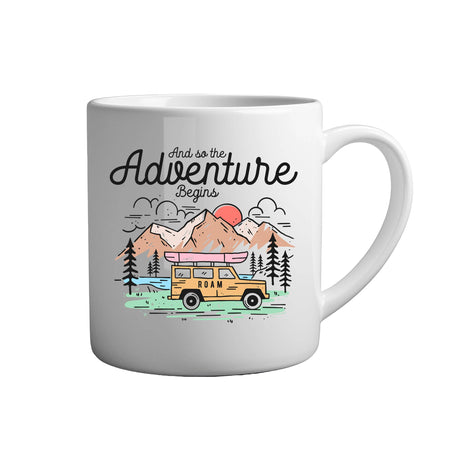 Tasse - And so the adventure begins - Tassenfuchs.de
