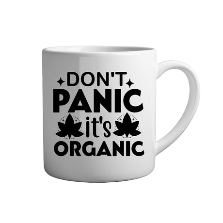 Tasse - Don't panic it`s organic - Tassenfuchs.de