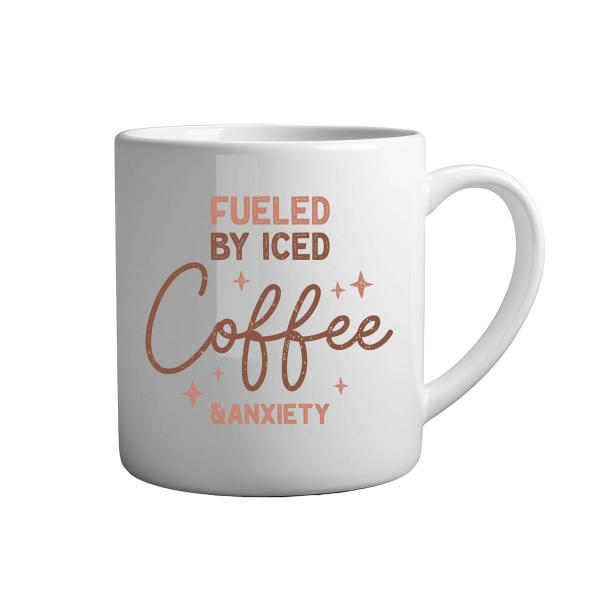 Tasse - Fueled by iced coffee - Tassenfuchs.de