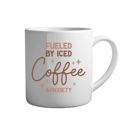 Tasse - Fueled by iced coffee - Tassenfuchs.de