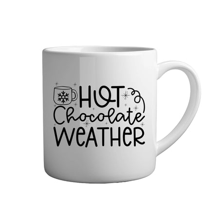 Tasse - Hot chocolate weather - Tassenfuchs.de