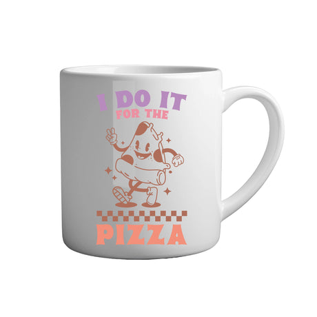 Tasse - I do it for the pizza - Tassenfuchs.de