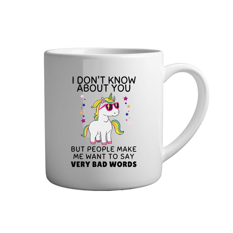 Tasse - I don't know about you - Tassenfuchs.de