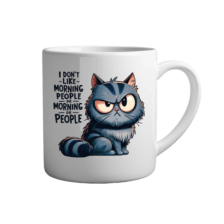 Tasse - I don't like morning people - Tassenfuchs.de