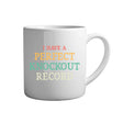 Tasse - I have a perfect knockout record - Tassenfuchs.de