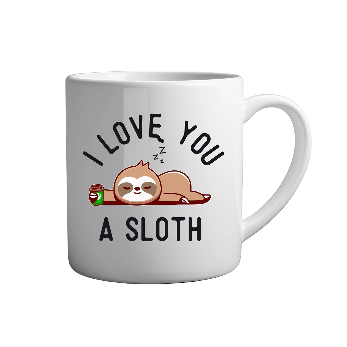 Tasse - I love you a sloth - Tassenfuchs.de