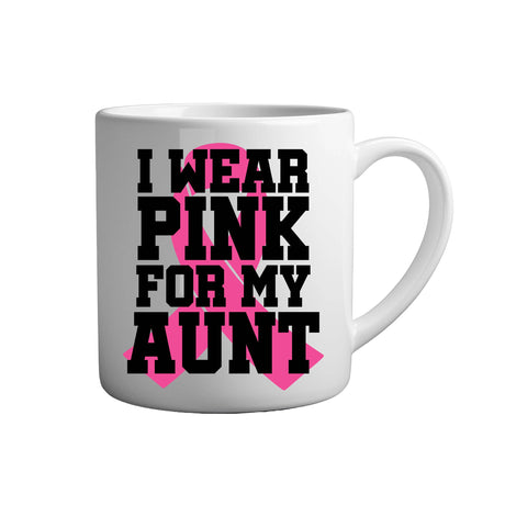 Tasse - I wear pink for my aunt - Tassenfuchs.de