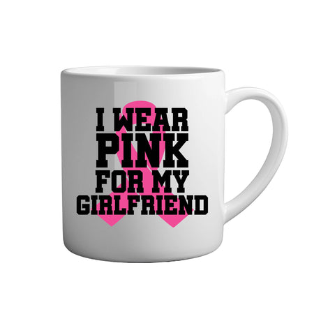 Tasse - I wear pink for my girlfriend - Tassenfuchs.de