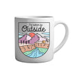 Tasse - I would rather be outside - Tassenfuchs.de