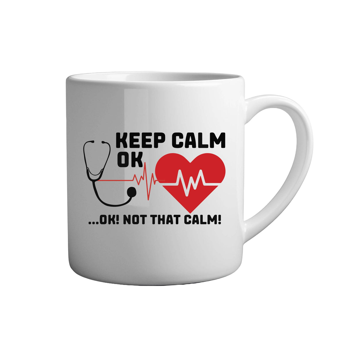 Tasse - Keep calm...ok! Not that calm - Tassenfuchs.de