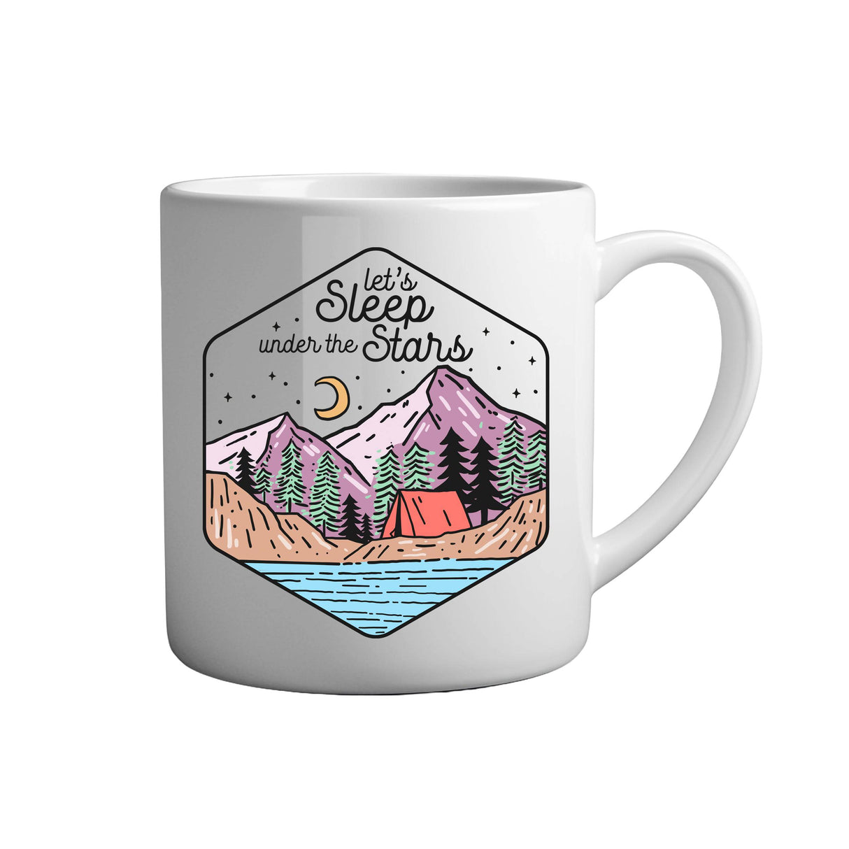 Tasse - Lets sleep under the stars - Tassenfuchs