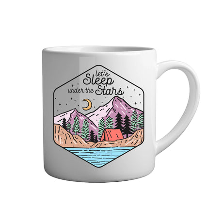 Tasse - Lets sleep under the stars - Tassenfuchs.de