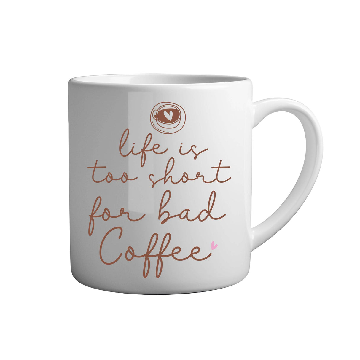 Tasse - Life is too short for bad coffee - Tassenfuchs.de