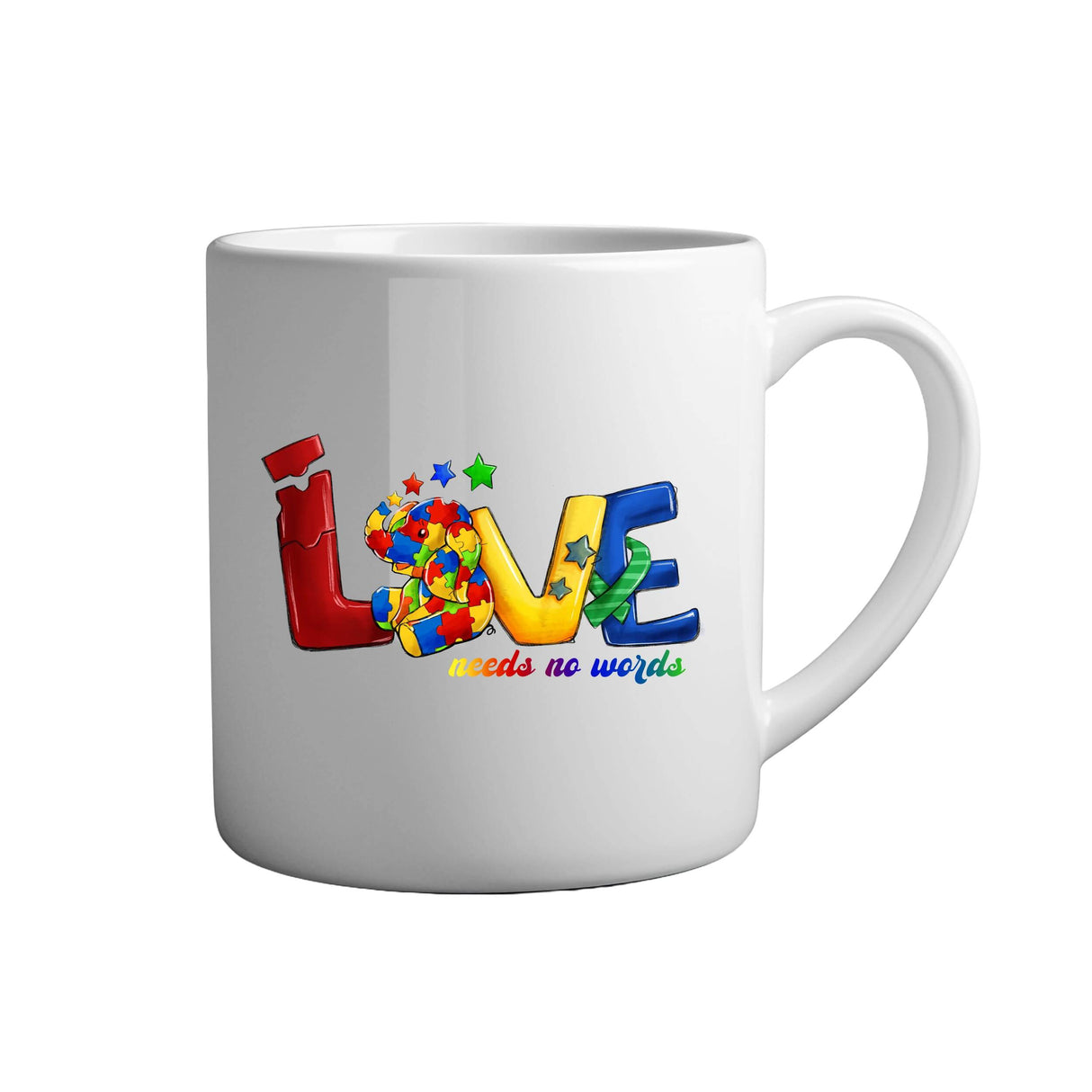 Tasse - Love needs no words - Tassenfuchs
