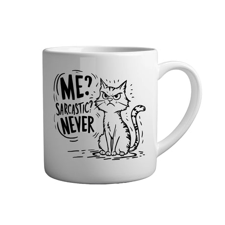 Tasse - Me sarcastic never - Tassenfuchs.de