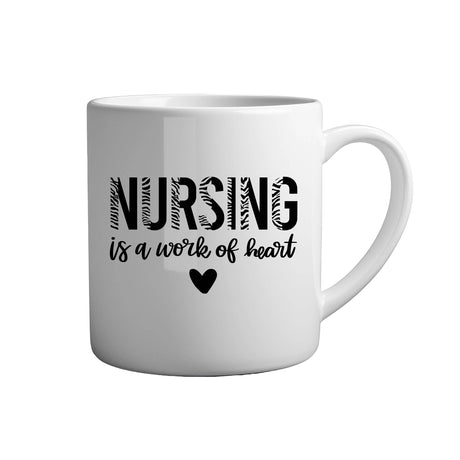Tasse - Nursing is a work of heart - Tassenfuchs.de