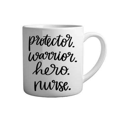 Tasse - Protector warrior hero nurse - Tassenfuchs.de