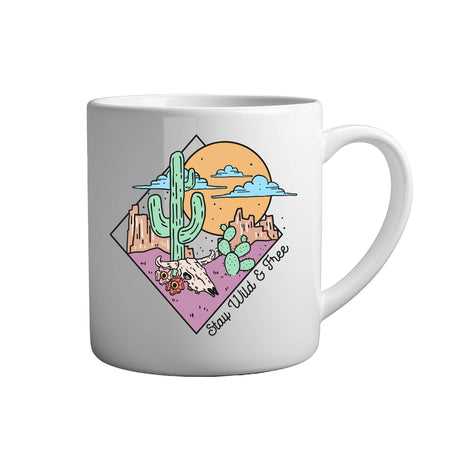Tasse - Stay wild & free - Tassenfuchs.de