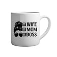 Tasse - Wife mom boss - Tassenfuchs