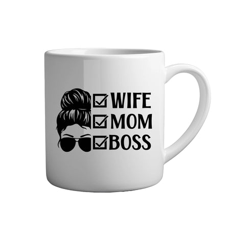 Tasse - Wife mom boss - Tassenfuchs