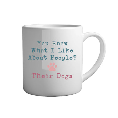 Tasse - You know what i like about people? - Tassenfuchs.de